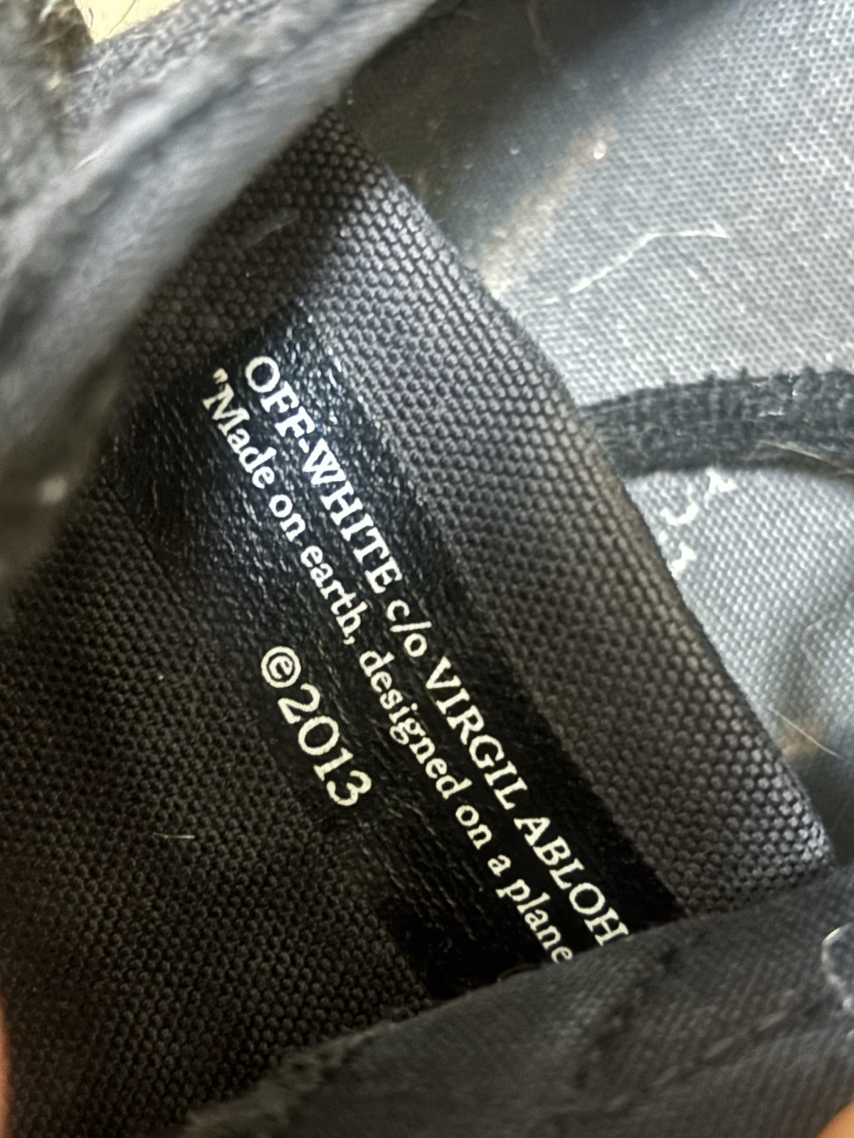 Off-White C/O Virgil Abloh Low Vulcanized Sneakers - Men's 10 - photo 2