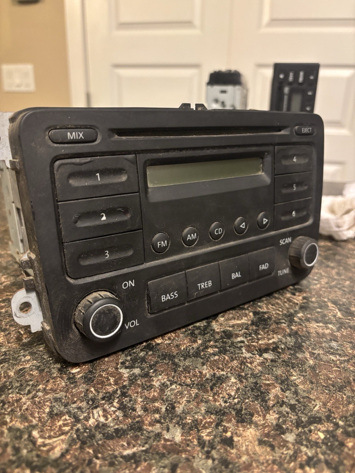 Volkswagen Jetta Cd Player Radio Vintage - photo 5