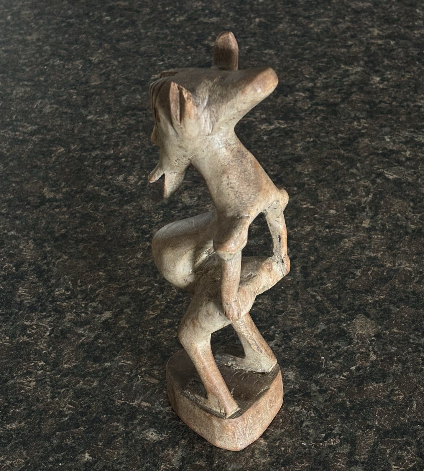 Fertility Doll African Vintage Tribal Voodoo Wooden hand carved - photo 4