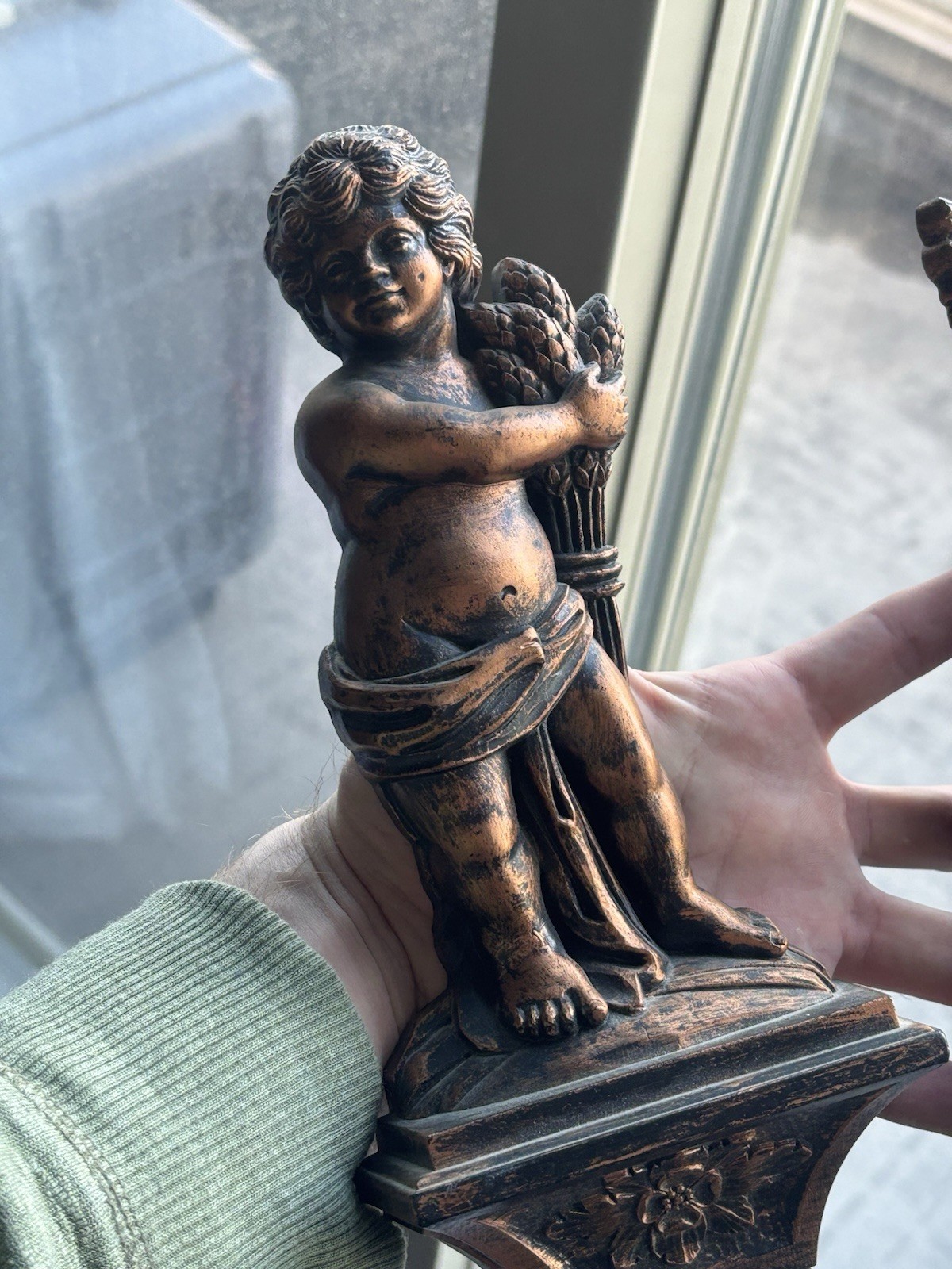 Vintage Coppercraft Cherub Wall Plaques - Retro Copper Decor 2X - photo 2