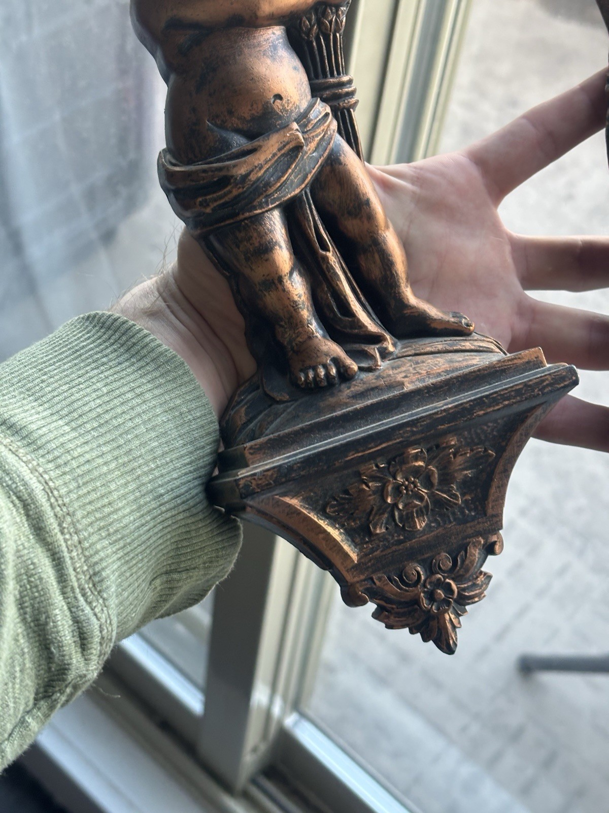Vintage Coppercraft Cherub Wall Plaques - Retro Copper Decor 2X - photo 3