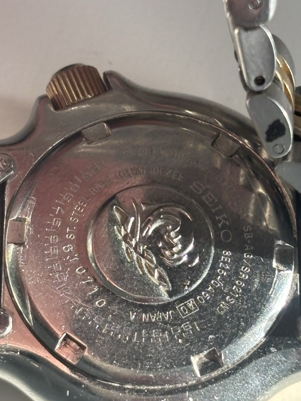 SEIKO WATCH 200m Diver QUARTZ 3E25-0A50 PARTS Complete - photo 4