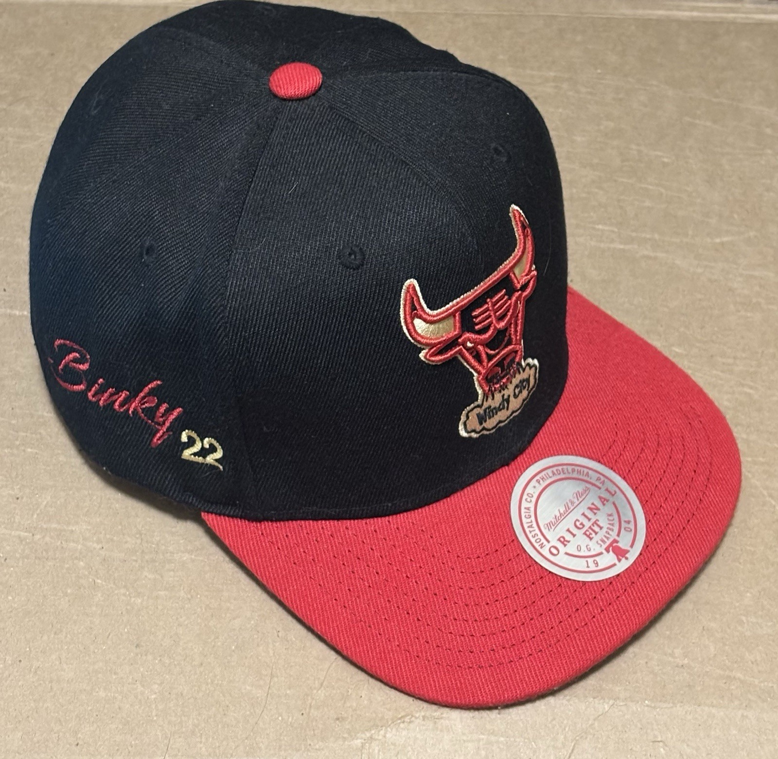 Mitchell & Ness Chicago Bulls Jumbotron Snapback Hat