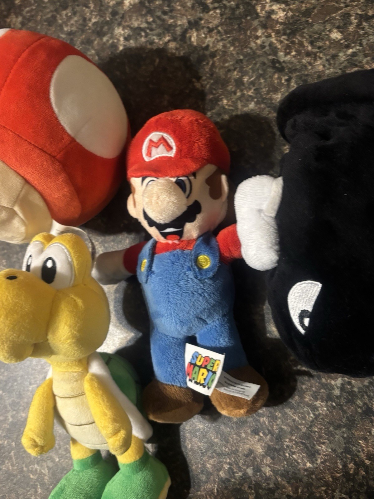 Nintendo Super Mario Bros Plush BULLET MUSHROOM & KOOPA Lot 4 - photo 3
