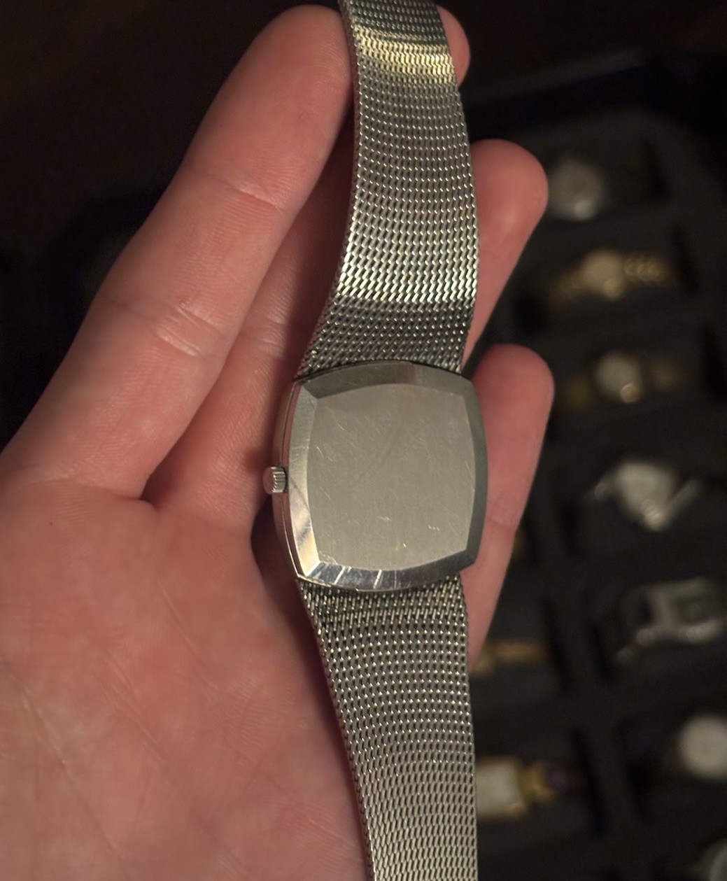 Swiss TISSOT Watch Windup RARE Integrated Mesh Bracelet - photo 5