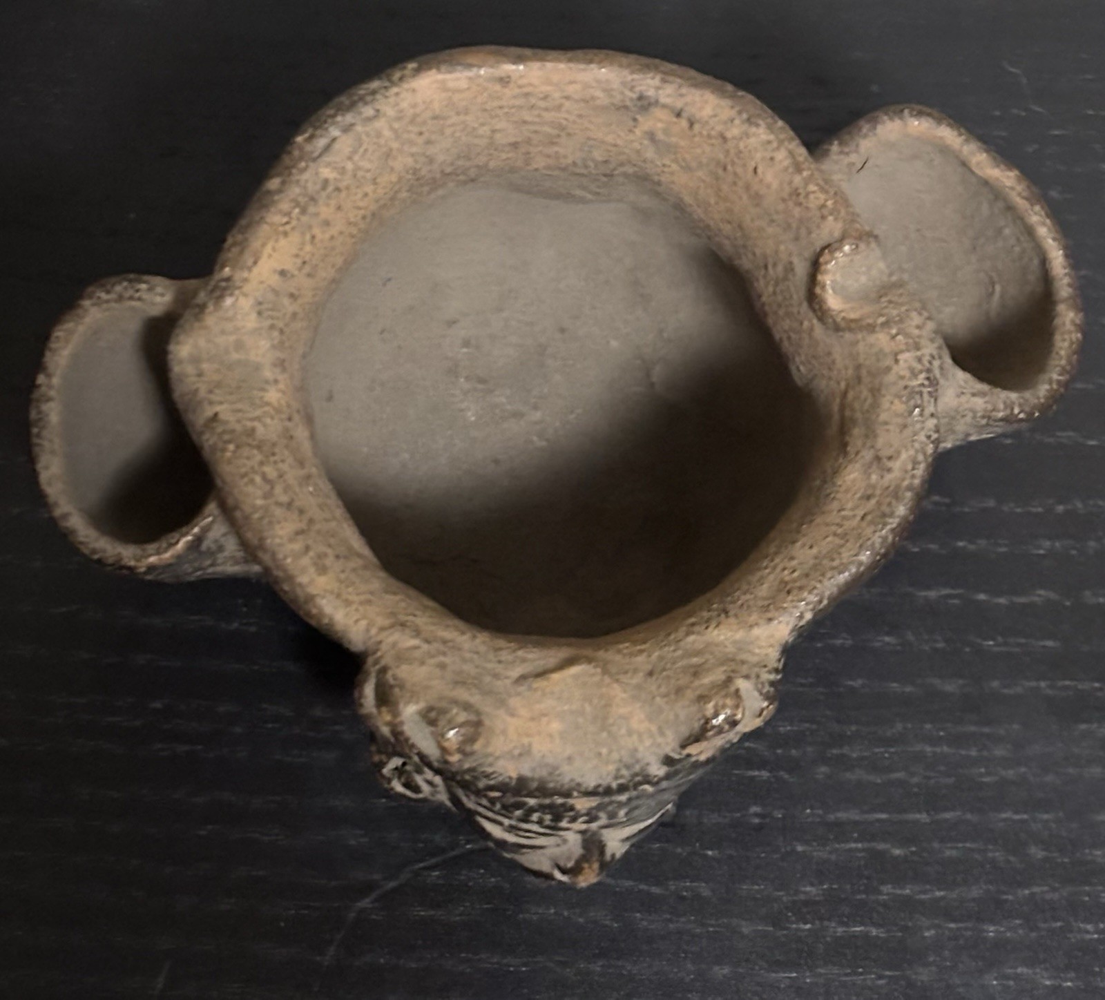 Pre-Columbian Mayan / Aztec Style Pottery Jug Artifact - photo 4