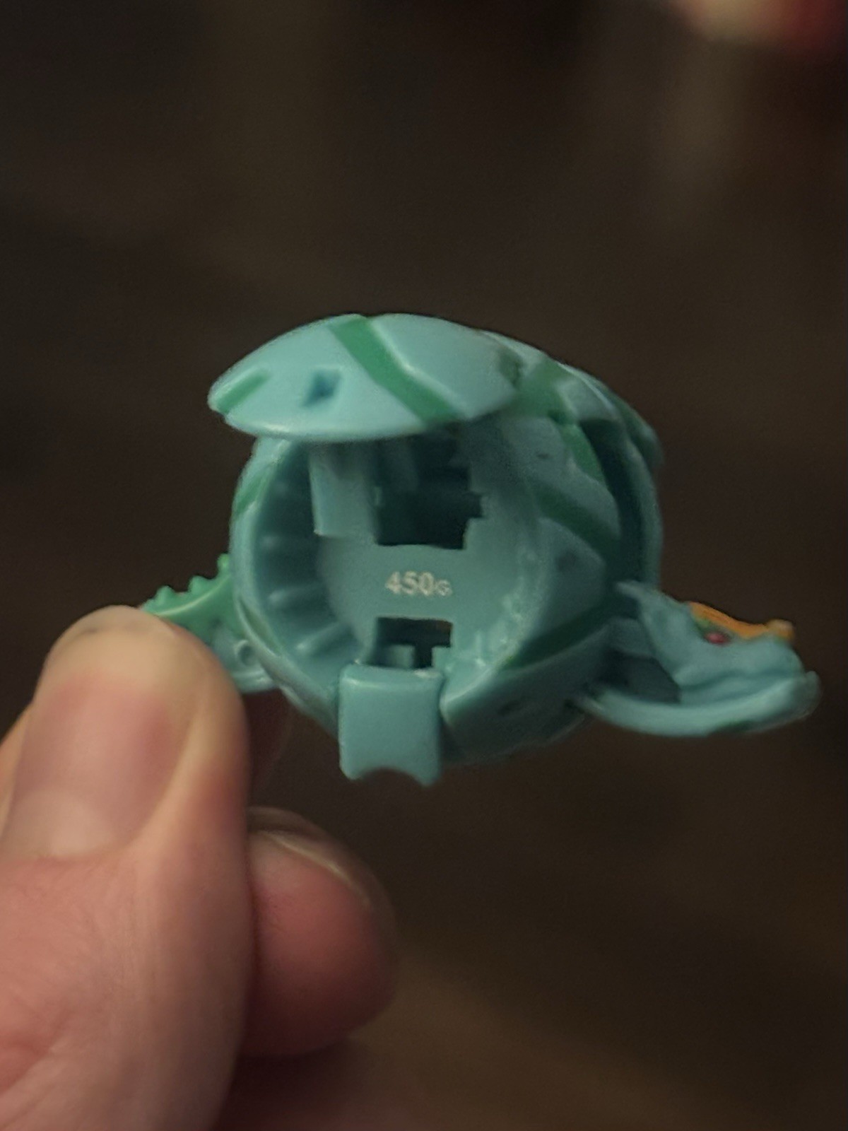 Bakugan Battle Brawlers Saurus B1 Open Core 350G Green Ventus - photo 4