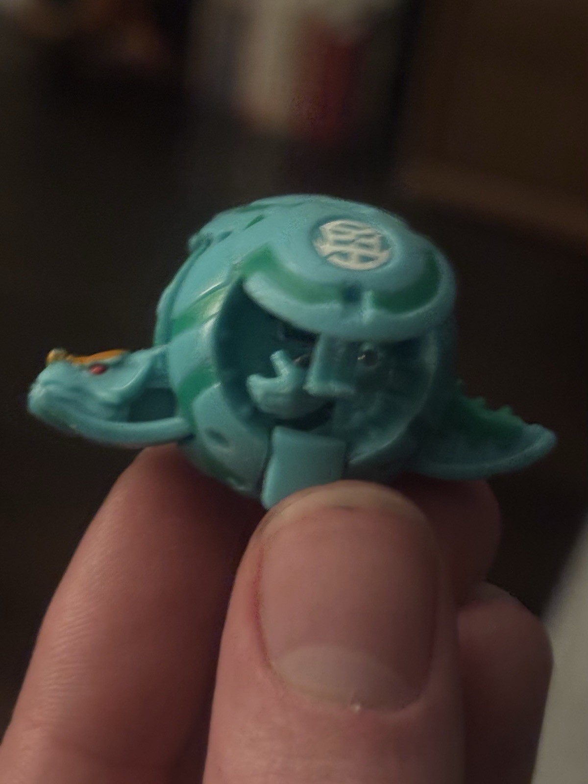 Bakugan Battle Brawlers Saurus B1 Open Core 350G Green Ventus - photo 5