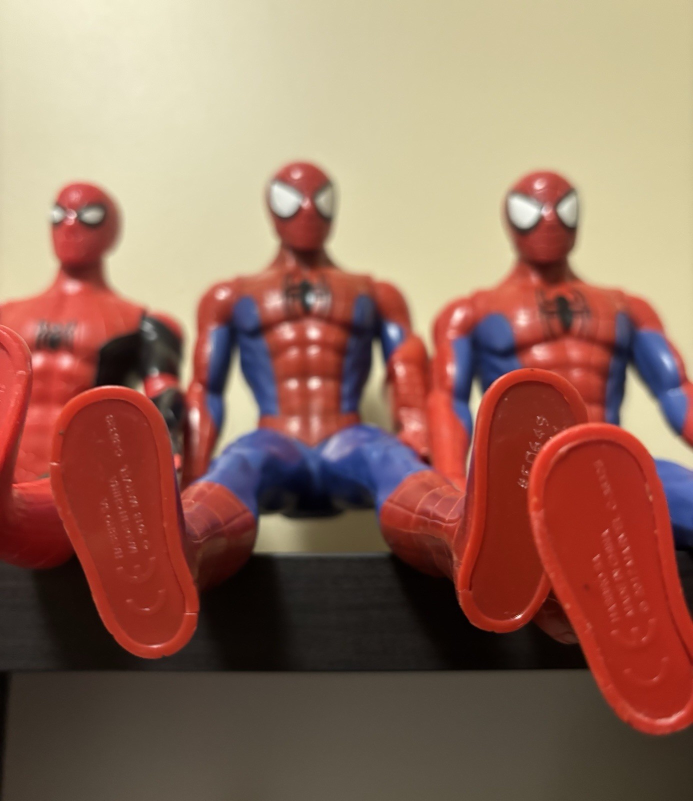 spiderman action figure Lot 3x poseable Hasbro - photo 3