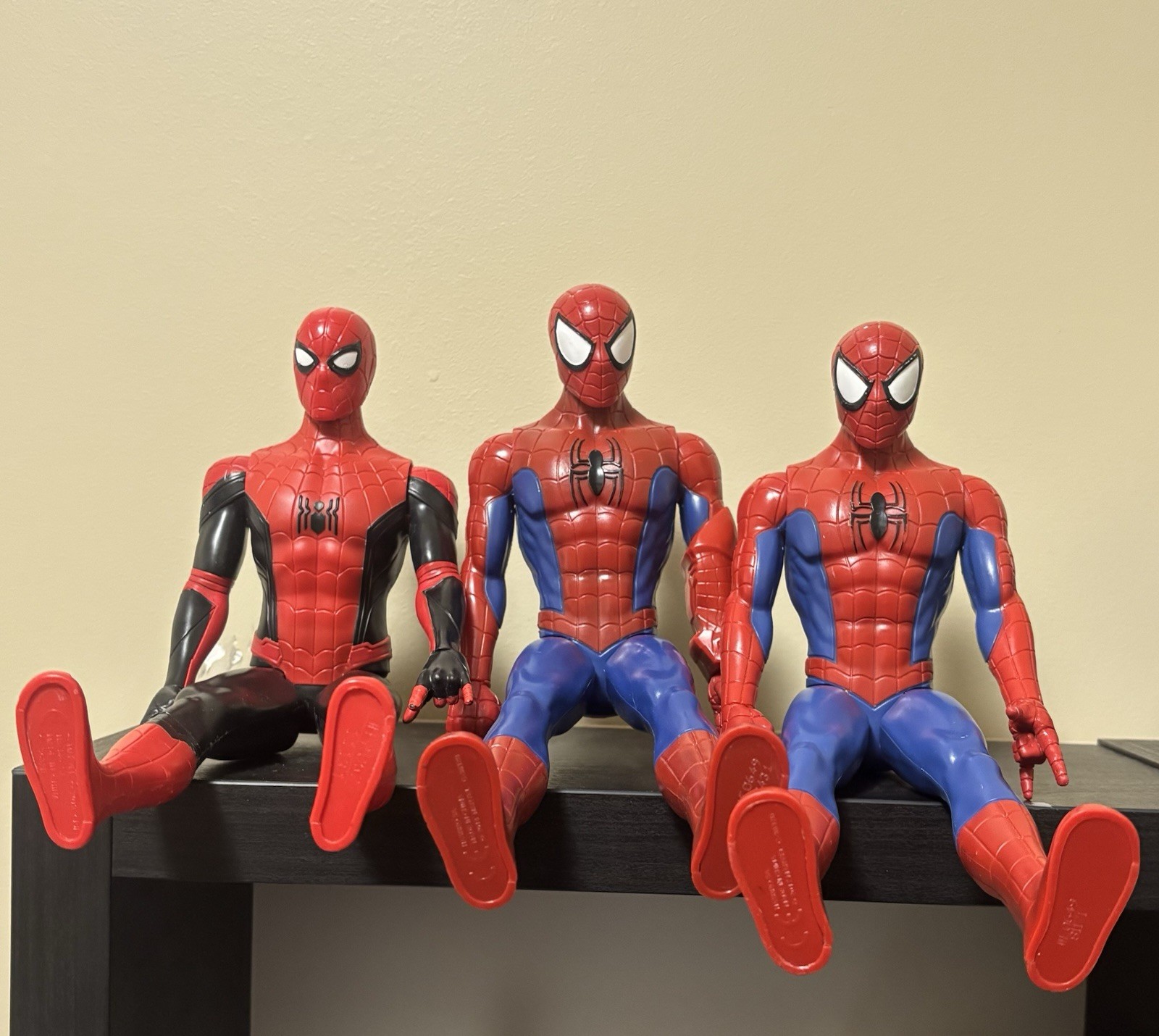 spiderman action figure Lot 3x poseable Hasbro - photo 4