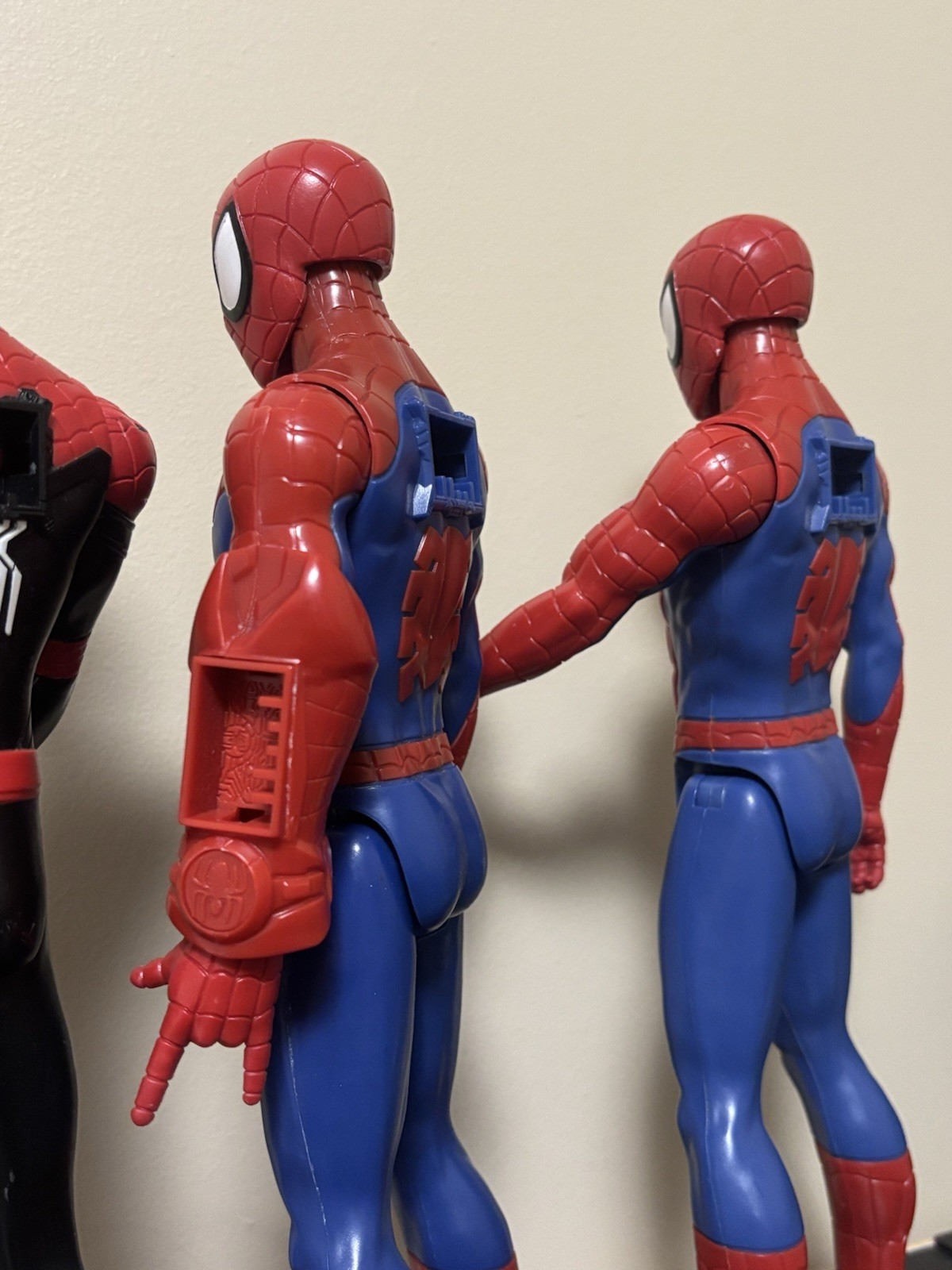 spiderman action figure Lot 3x poseable Hasbro - photo 5