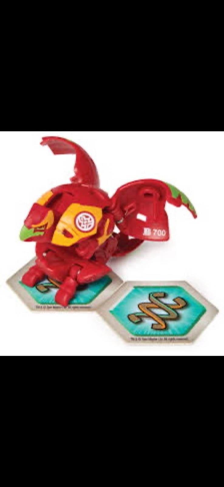Bakugan PYRUS FALCRON (CORE) Geogan Rising