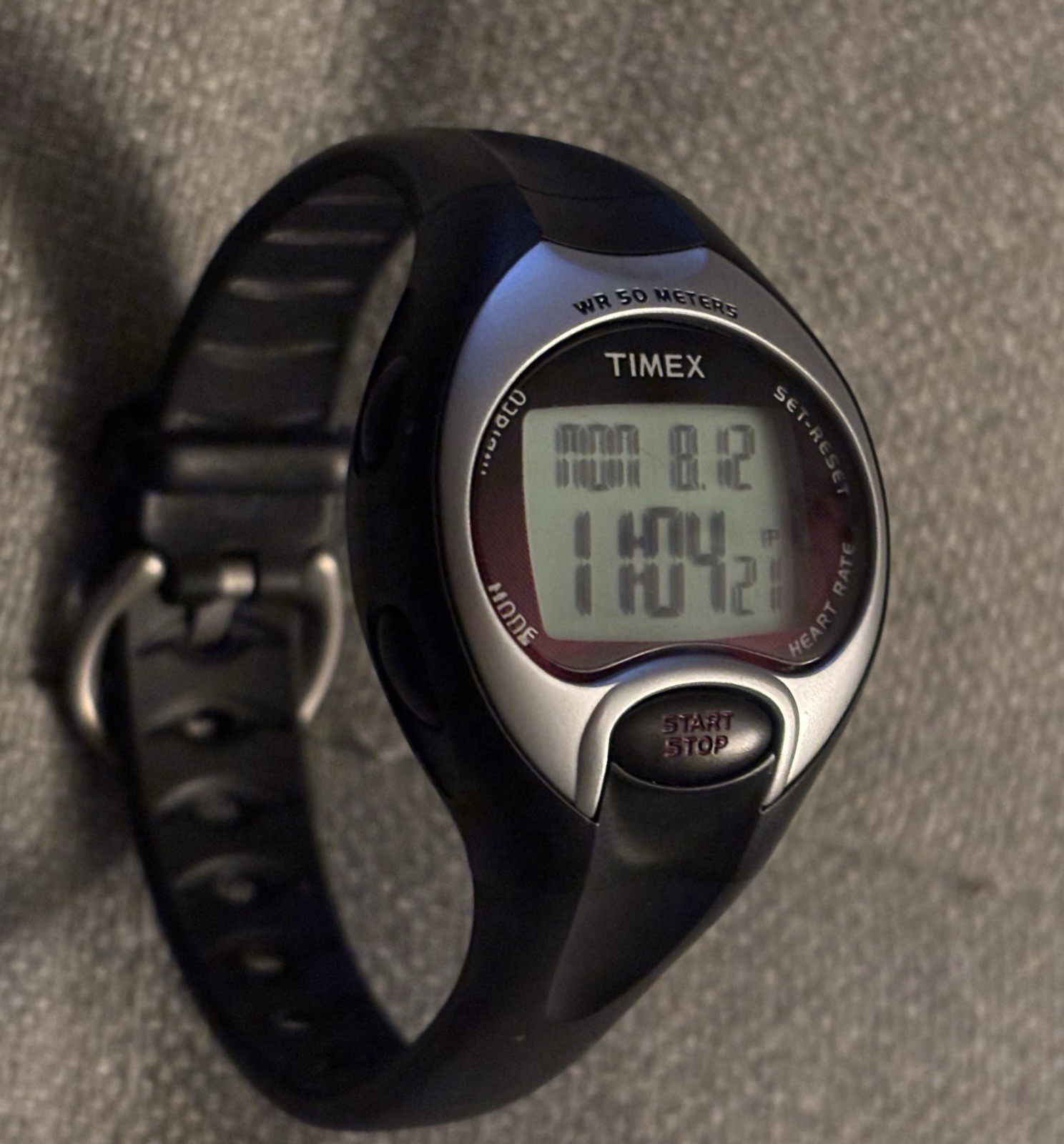 Timex Indiglo M606 Digital Fitness Watch Heart Monitor - photo 3