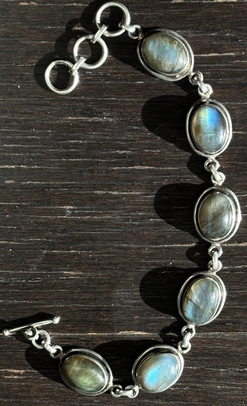 Labradorite 925 Sterling Silver Bracelet for Women - photo 2