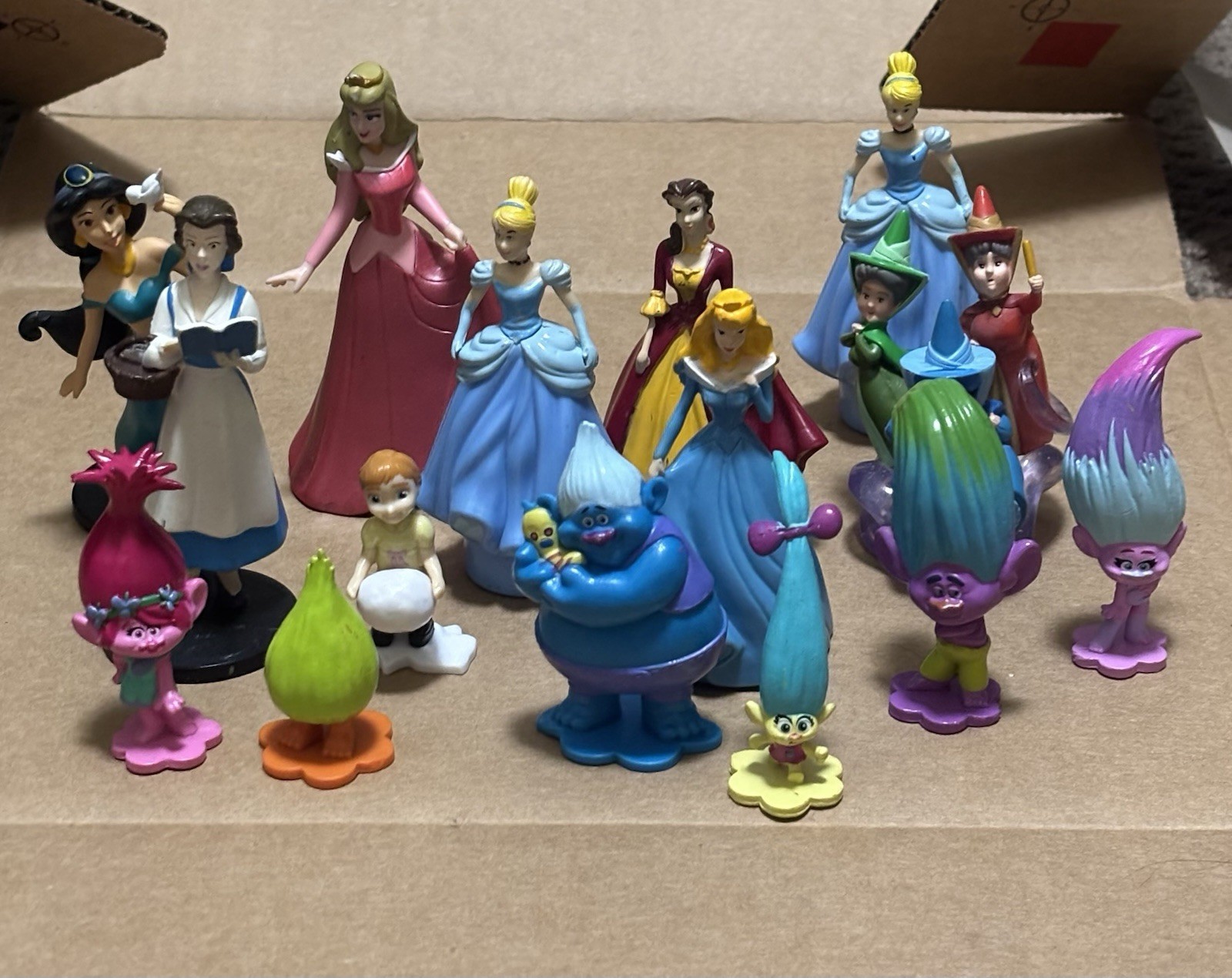 Disney Princess Trolls Assorted Figurines Lot Large Mixed - photo 2