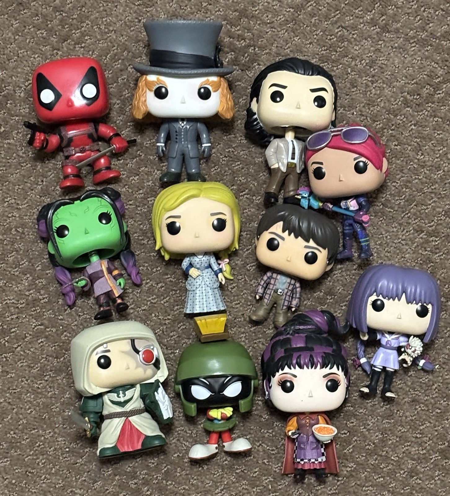 Funko Pop lot 11 dead pool mad hatter war hammer etc - photo 2