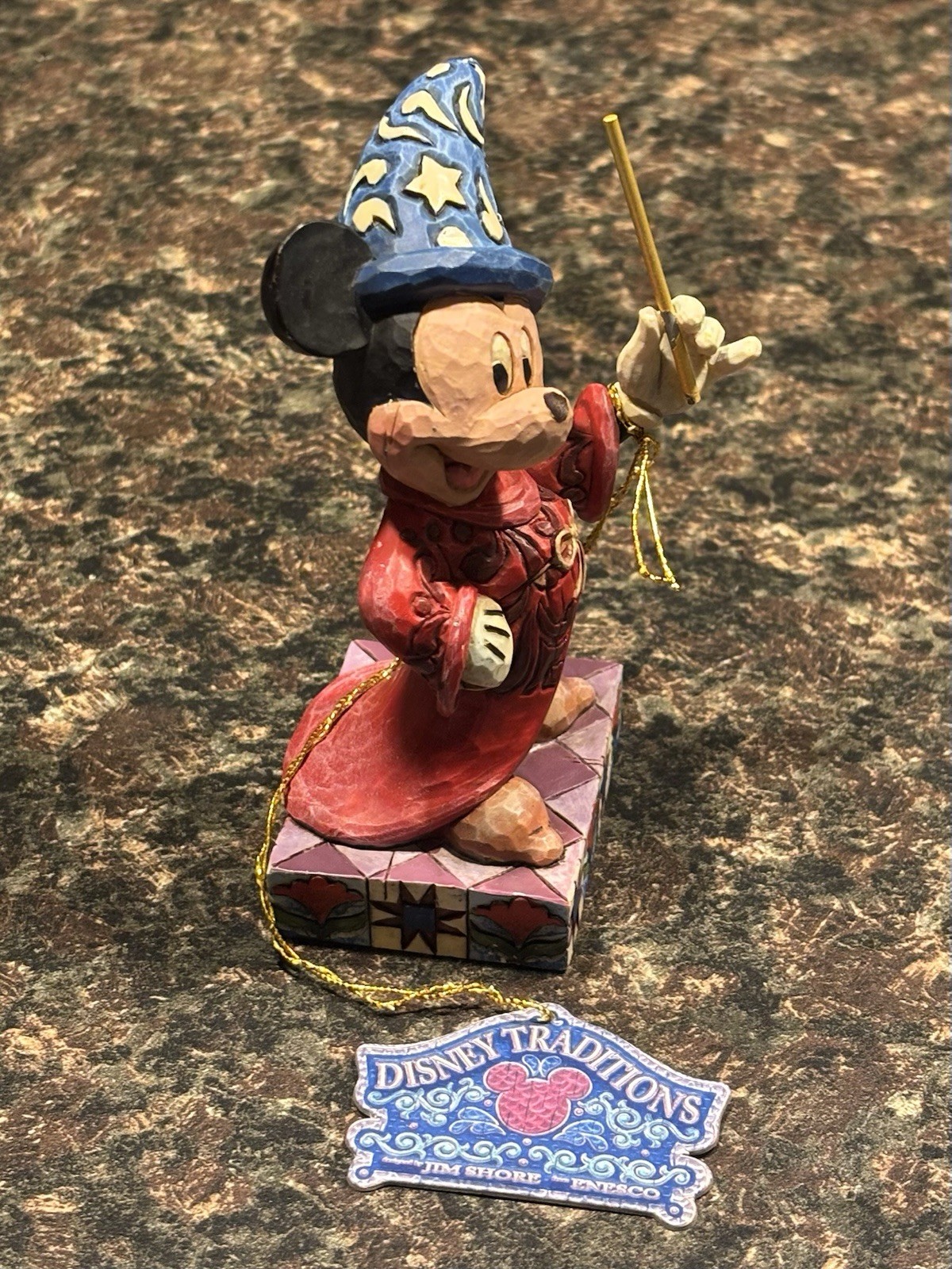 Jim Shore Disney Traditions Sorcerer Mickey Personality Pose Fig