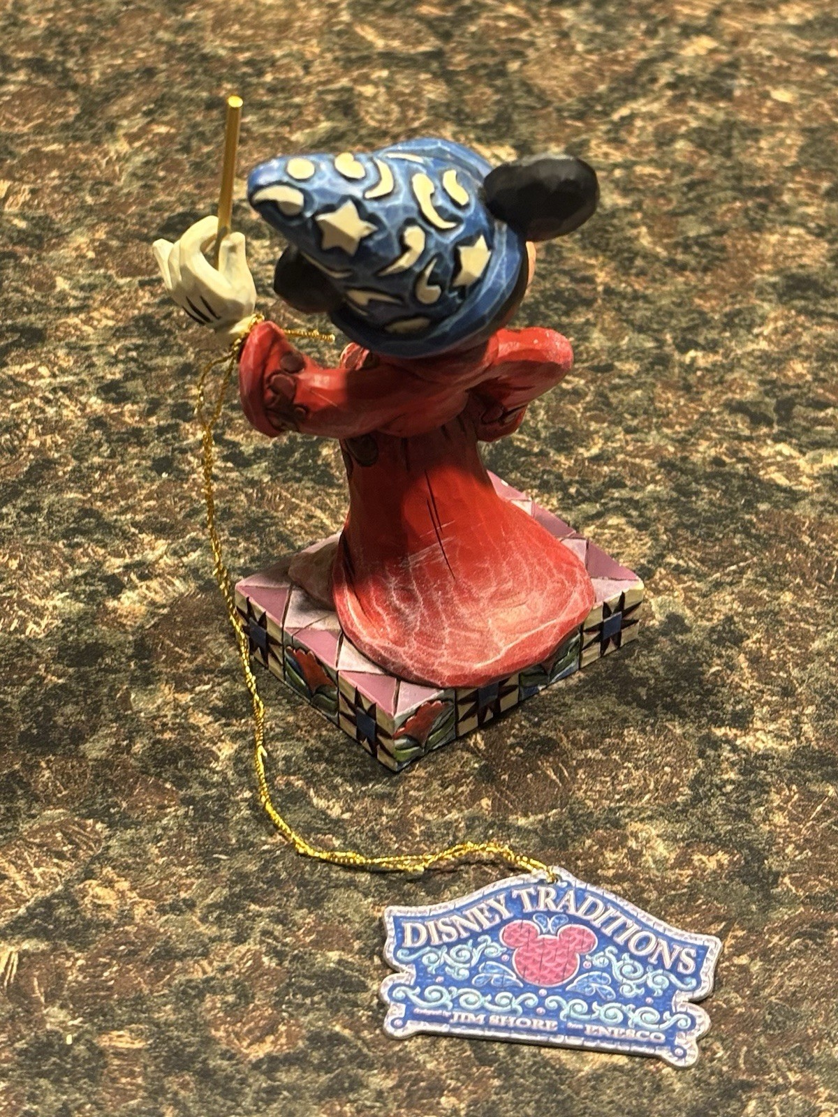 Jim Shore Disney Traditions Sorcerer Mickey Personality Pose Fig - photo 3