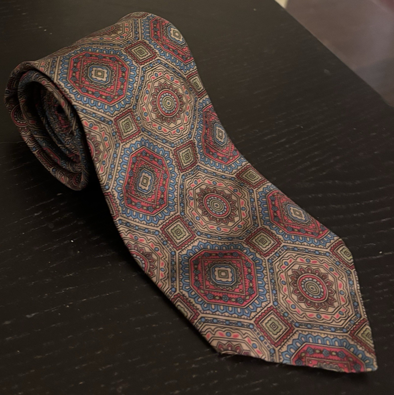 vintage pierre cardin silk Tie