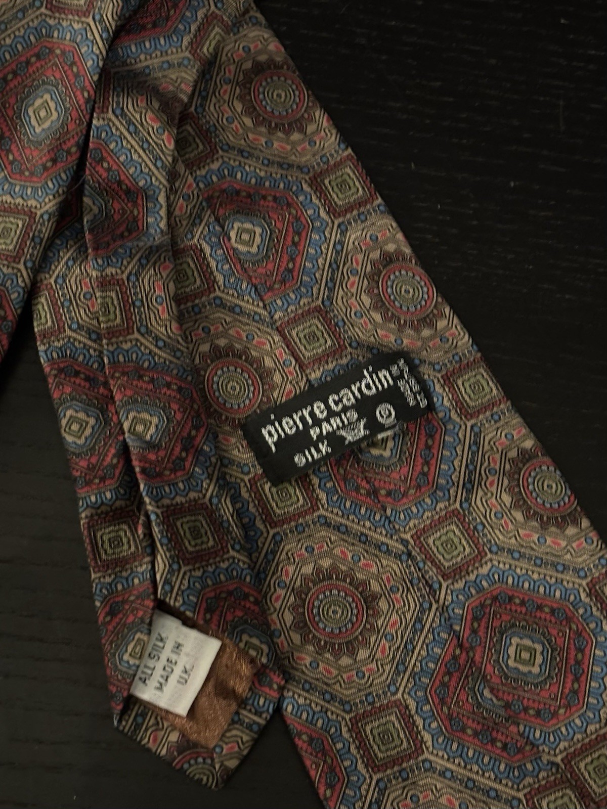 vintage pierre cardin silk Tie - photo 2