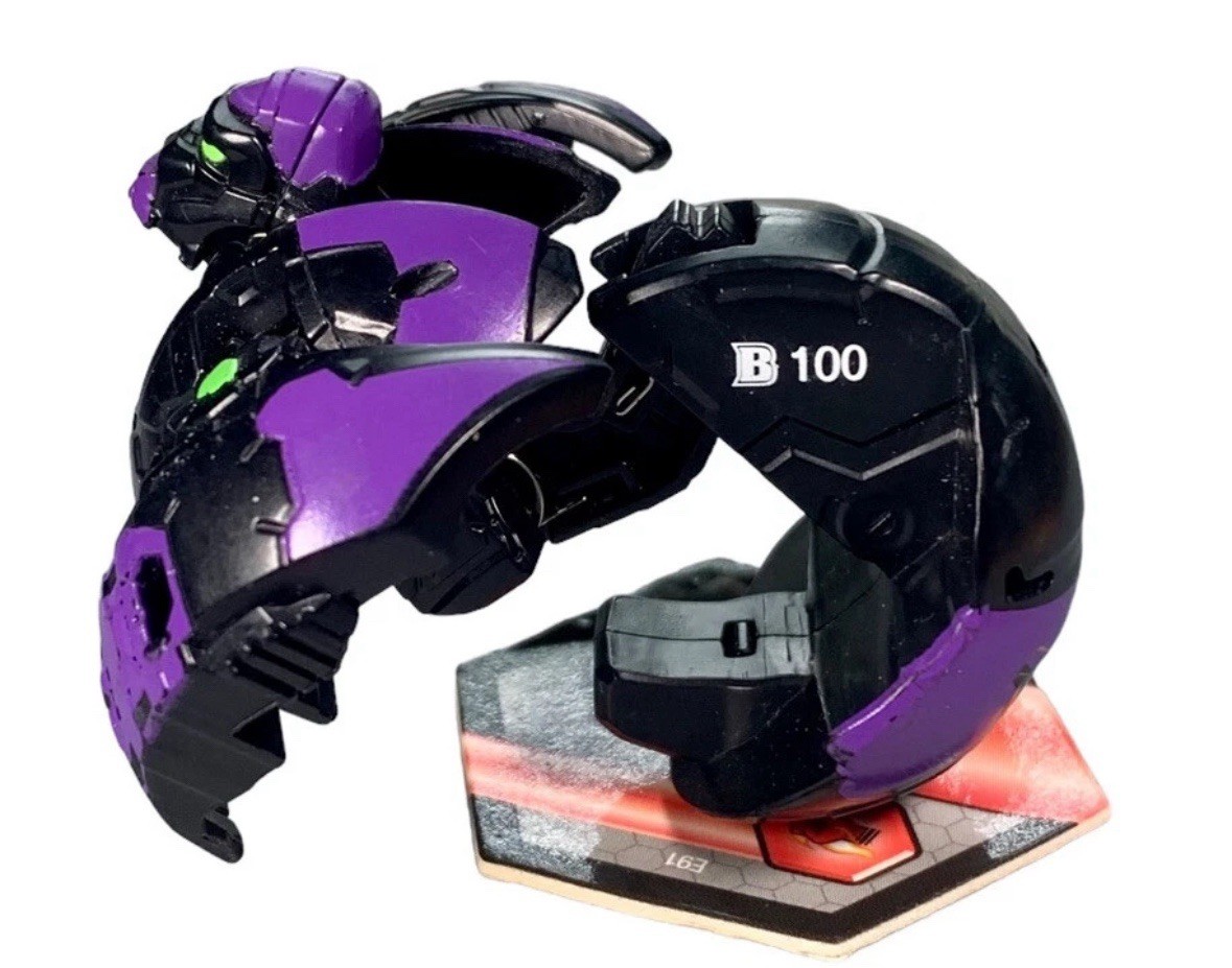 Bakugan Battle Planet Spin Master Black Darkus Gorthion - photo 2
