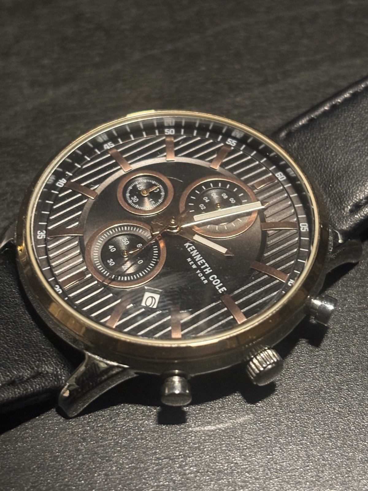 Rose Gold Watch Kenneth Cole New York Mint