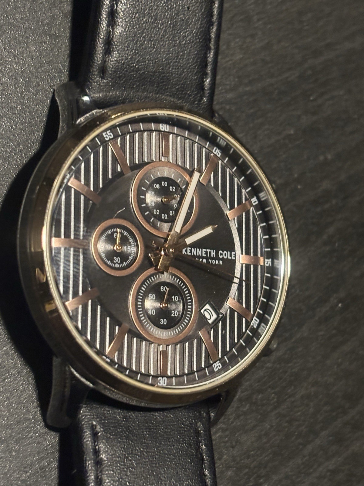 Rose Gold Watch Kenneth Cole New York Mint - photo 2