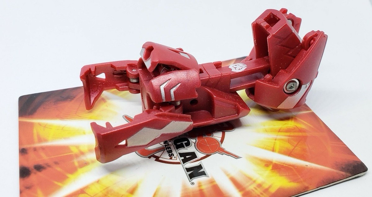 Bakugan Grafias Red Darkus Haos Trap Maxus Dragonoid - photo 2