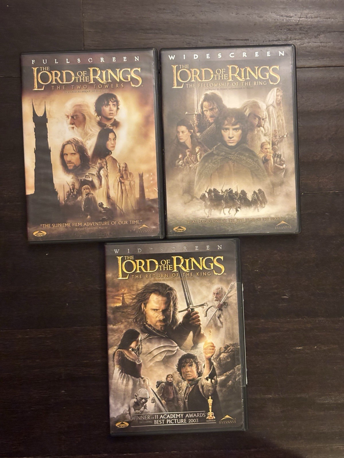 The Lord of the Rings Complete Motion Picture Trilogy DVD - photo 3