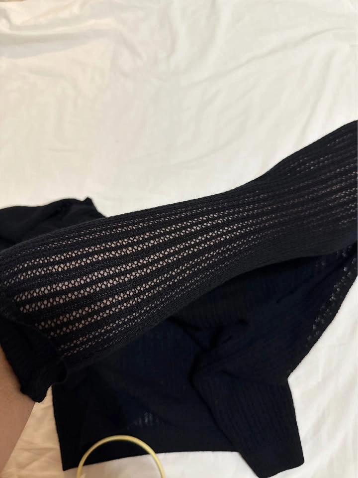 Uniqlo Lace Knit Longsleeve Shirt - photo 3