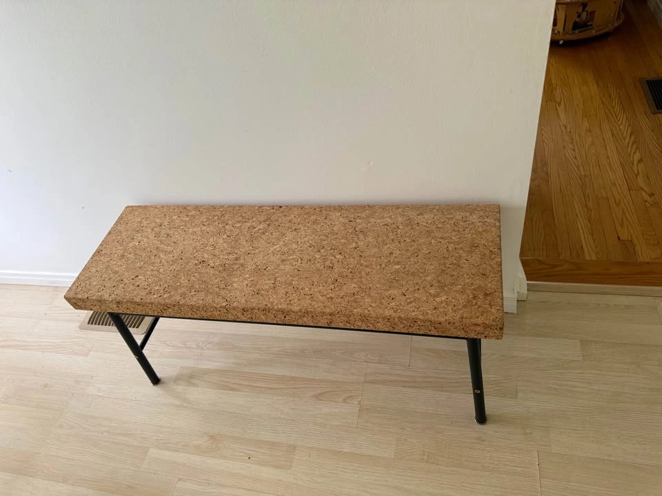 IKEA SINNERLIG cork console table / coffee table - photo 3