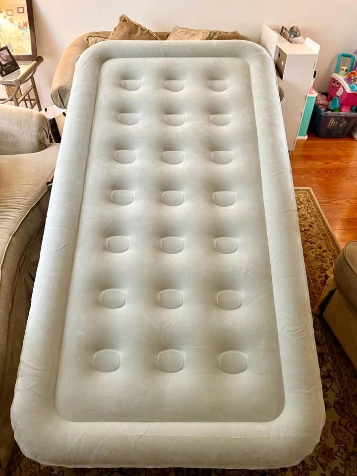 Coleman Twin Double High Air Mattress - Like New - photo 2