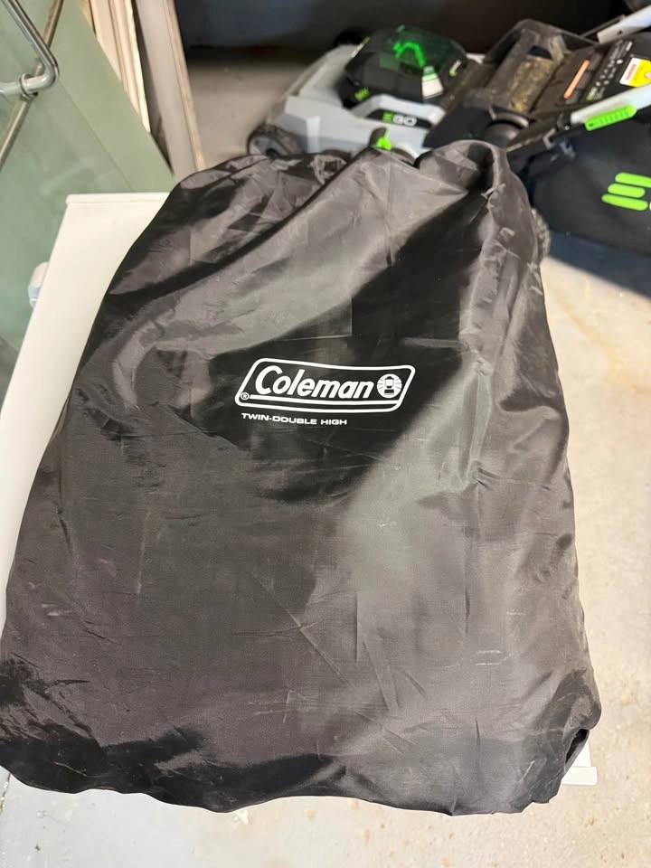 Coleman Twin Double High Air Mattress - Like New - photo 3
