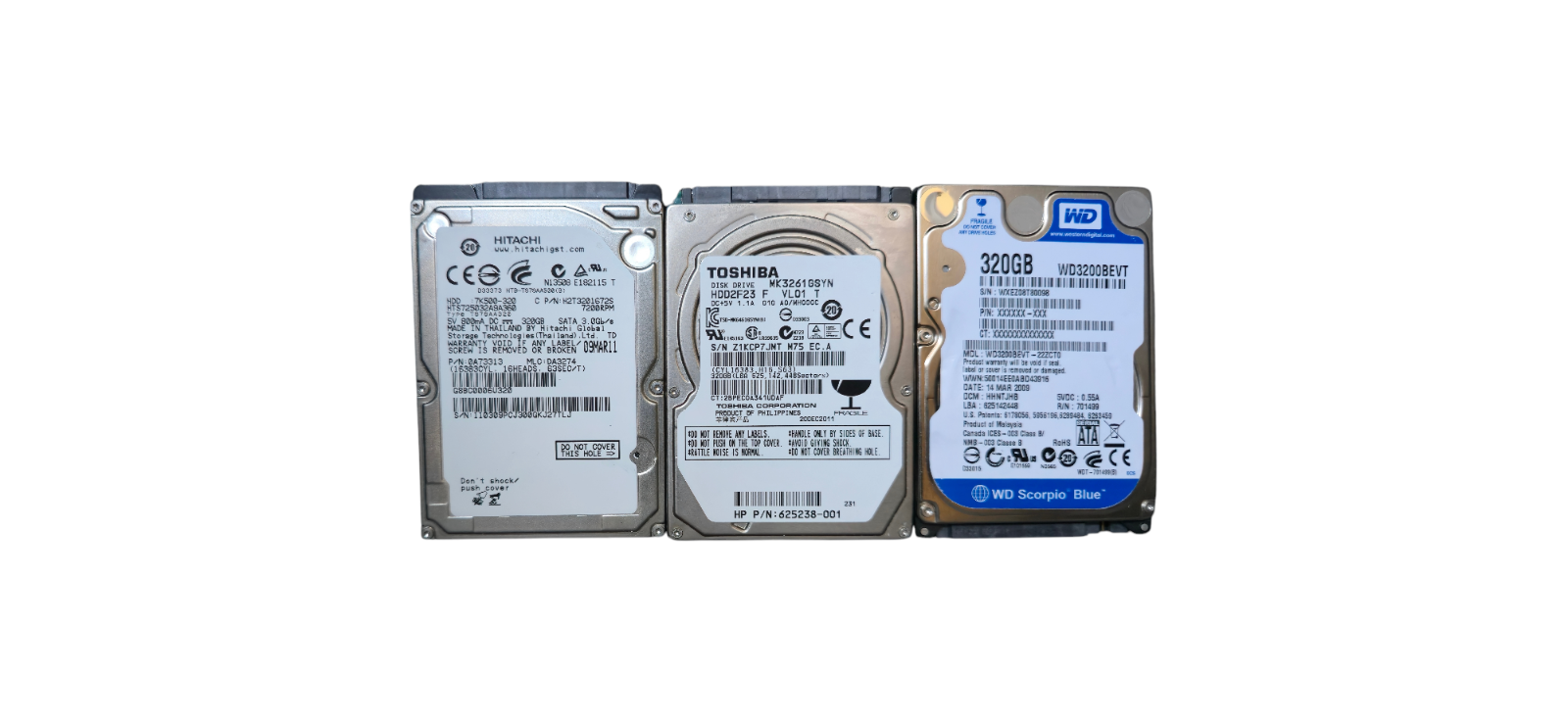 320GB SATA 2.5-inch Internal Hard Drive (Mixed Brand) - photo 3