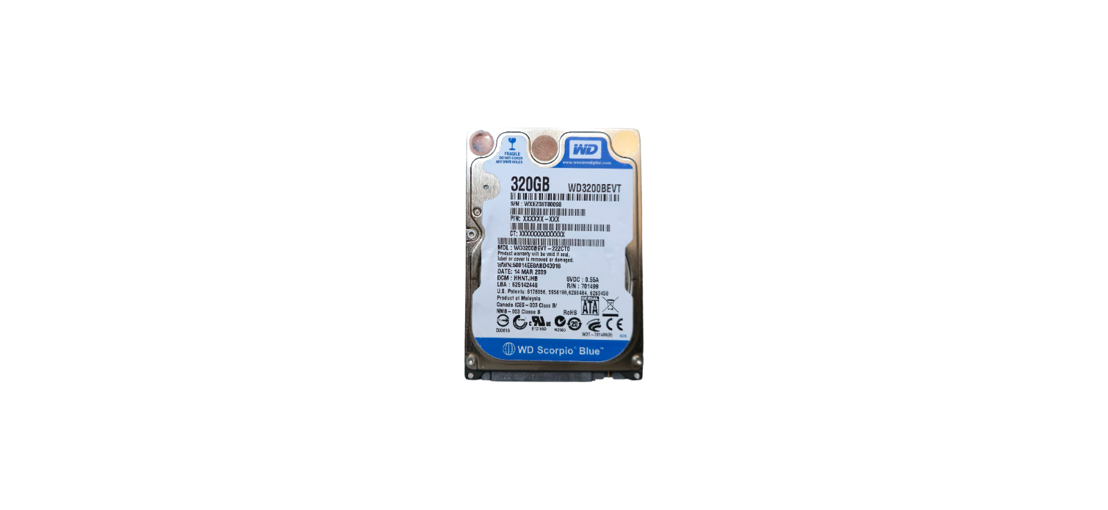 320GB SATA 2.5-inch Internal Hard Drive (Mixed Brand) - photo 4