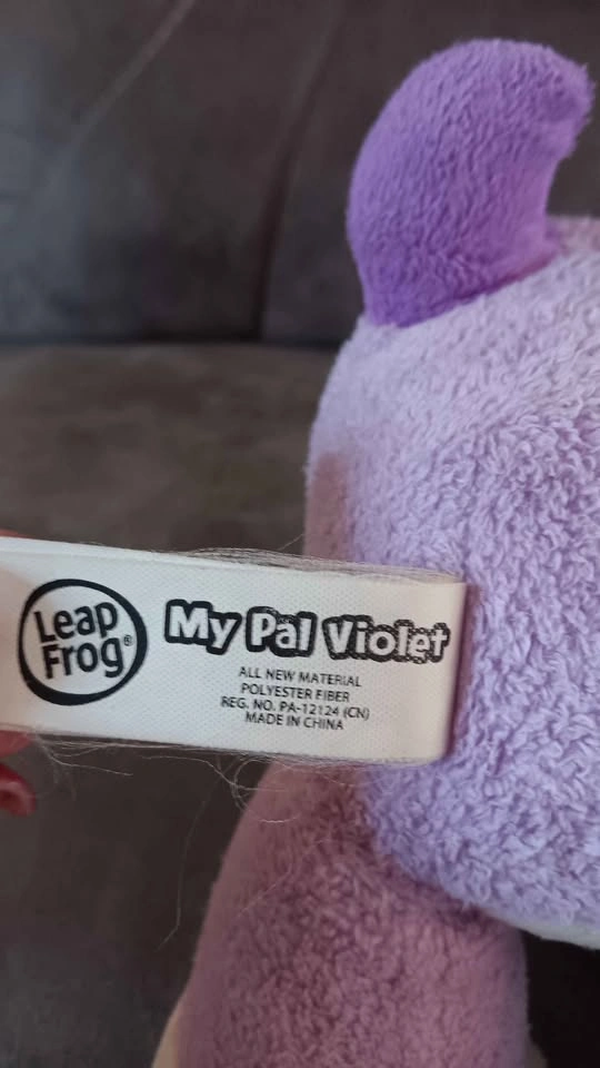 LeapFrog My Pal Violet interactive puppy plush purple - photo 5