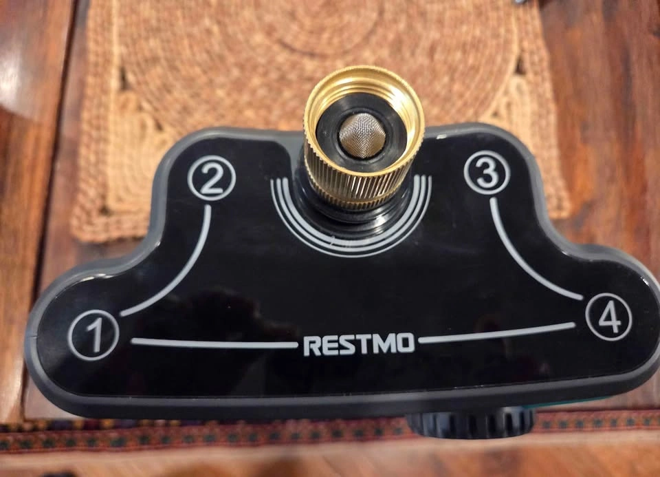 RESTMO 4-Outlet Sprinkler Timer with Brass Inlet - photo 4