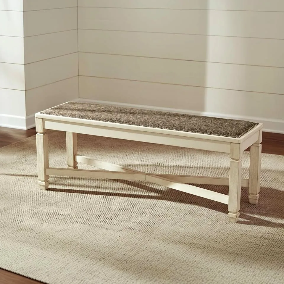 Ashley Bolanburg Upholstered Bench thumbnail