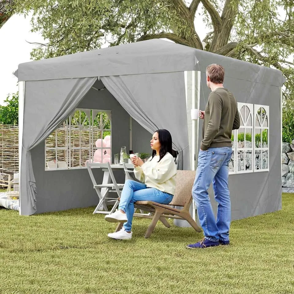Outsunny Pop-Up Canopy Tent 9'x6' thumbnail