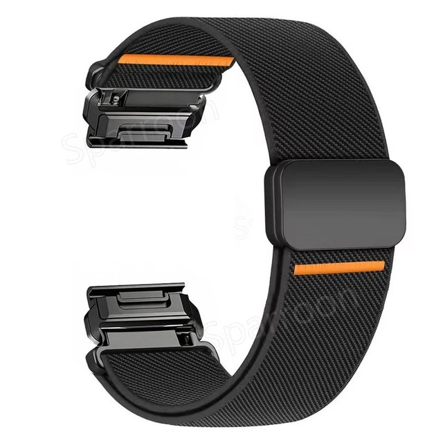 Magnetic Nylon Watch Strap Band For Garmin Fenix