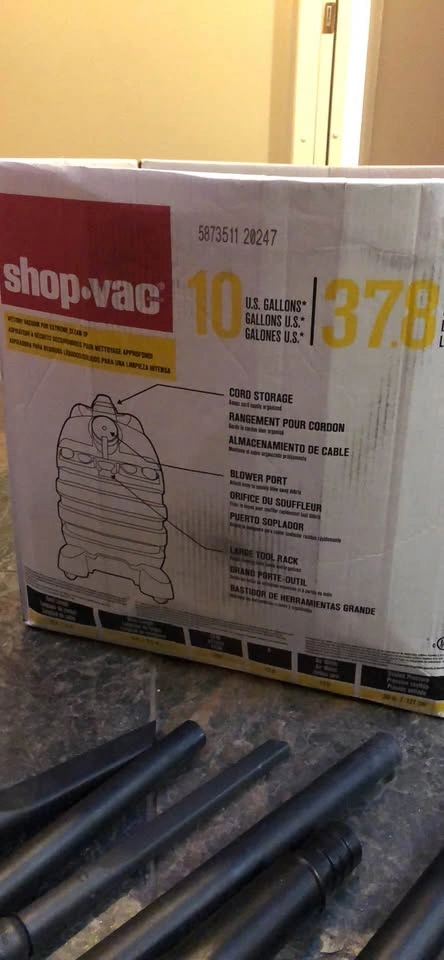 Shop-Vac 10 Gallon 6.5 HP Super Heavy Duty Wet/Dry Vacuum - photo 5