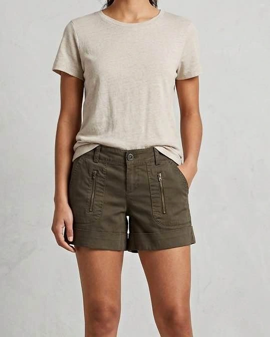 Cargo Shorts Olive Green Size 2