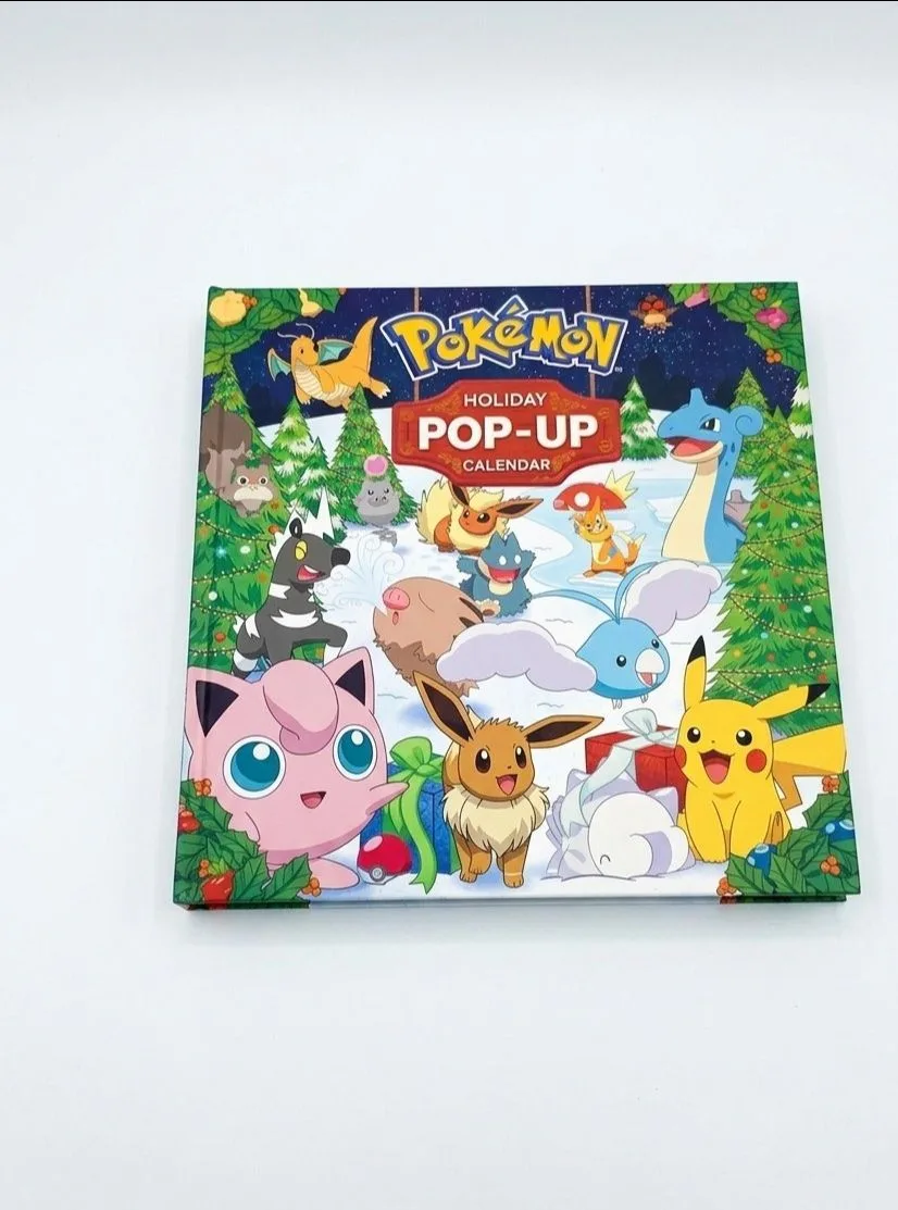 Pokemon Holiday Pop-Up Holiday Calendar