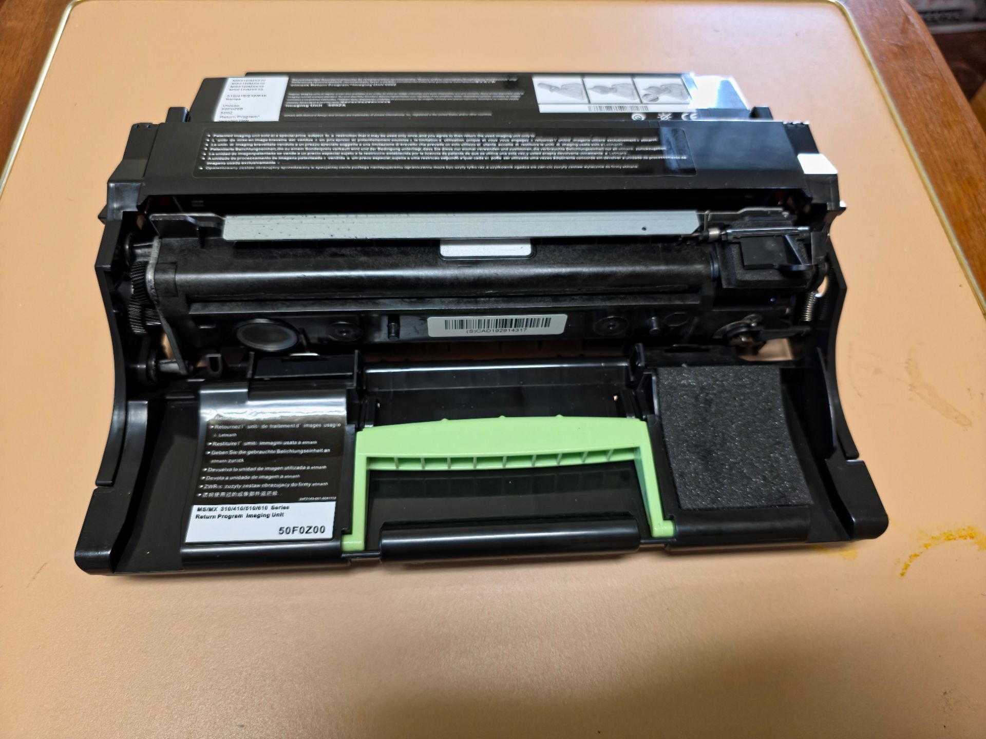 Lexmark 50F0Z00 Return Program Imaging Unit - Untested/As-Is - photo 4