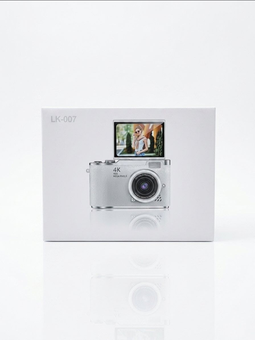 LK-007 4K Digital Camera – Compact Vlogging Camera with Flip Scr - photo 3