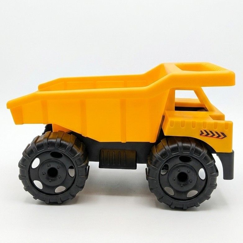 Turbo Wheels Action Series Yellow Dump Truck Toy - 7"×4.5"×4" - photo 2