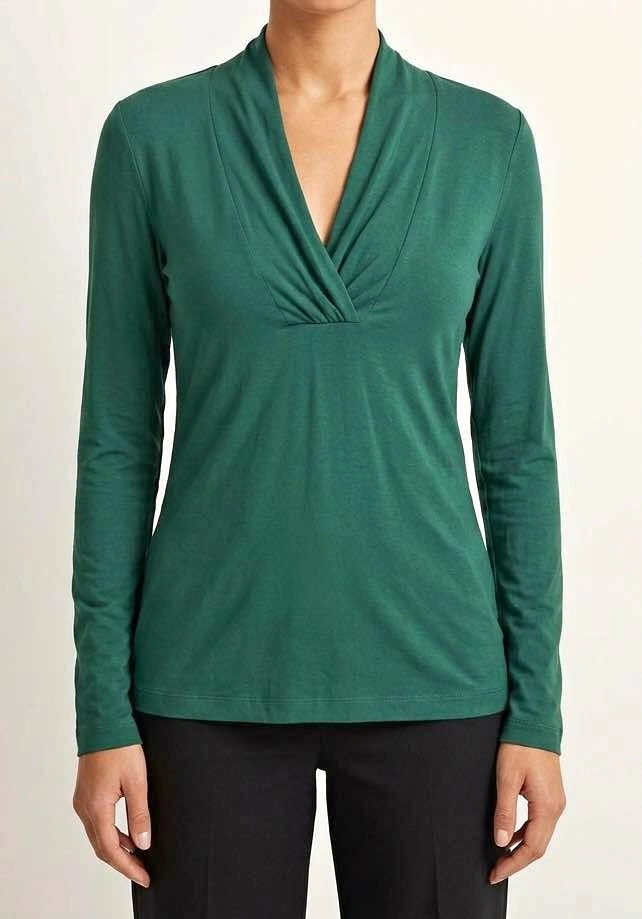 Women's Green Long Sleeve Top XS