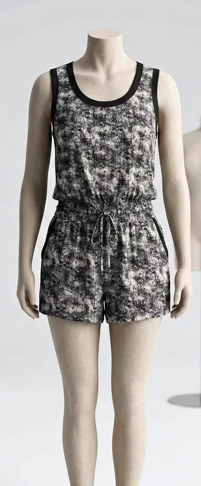 Women's Sleeveless Romper XS