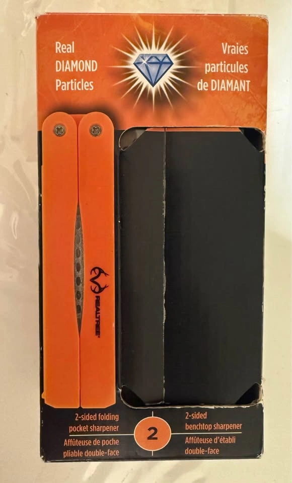 2 sided Sharpener - benchtop and folding pocket - photo 5