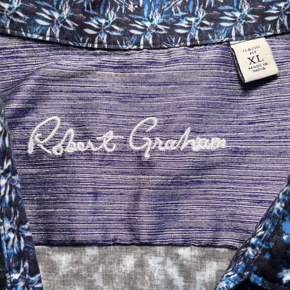 Robert Graham Men's XL Classic Fit Abstract Button-Up Shirt - photo 2